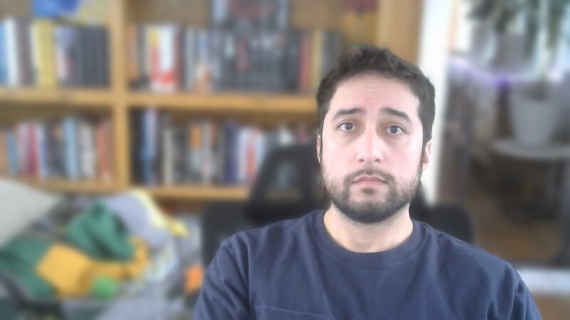 Picture of Z-Shan using the Logitech C270 webcam with Camo Studio