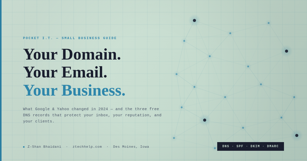 "Your Domain. Your Email. Your Business."